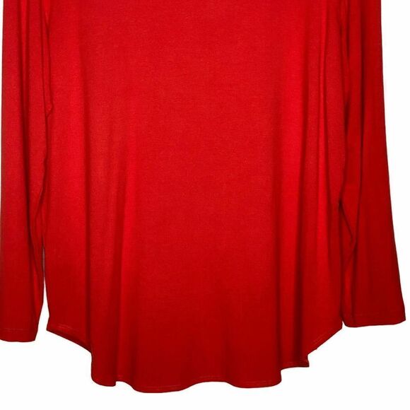 Eileen Fisher Long Sleeve Pullover Top Stretchy - Picture 5 of 8